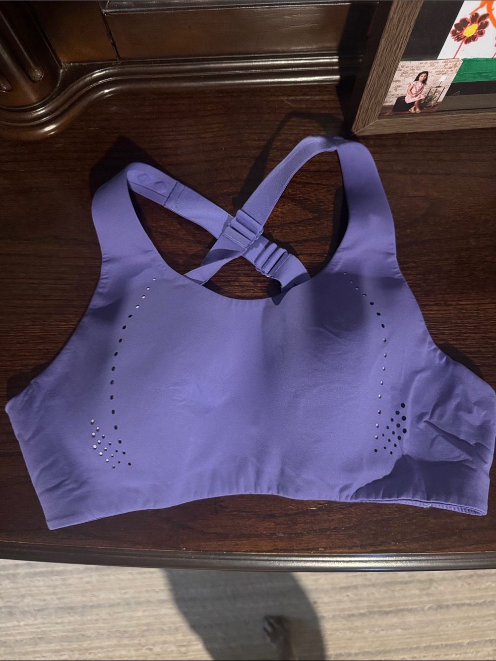 NWT Lululemon AirSupport Bra in Charged Indigo/Lavender - Size 32D